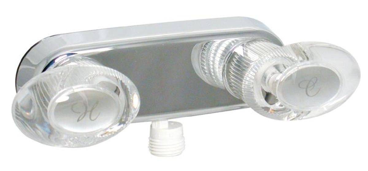 Faucet - Shower Valve 4" Chrome Plastic