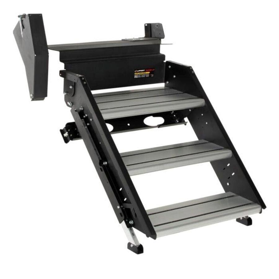 Lippert Solid Step 4.0 Premium Rv Steps With Lift Assist - Triple, 26"