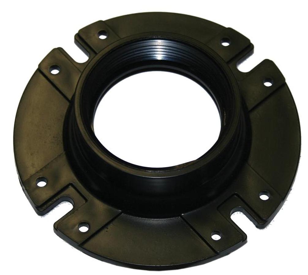 Threaded Closet Flange - Abs - 4" X 3" (1-3/4" Overall Depth) Fpt 3/4"