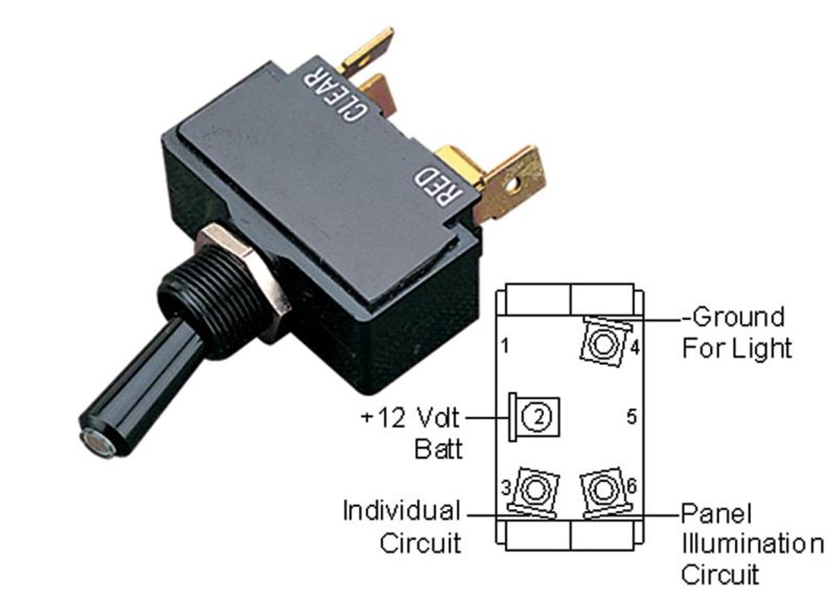 Toggle Switch (sp)on/off Light Tip