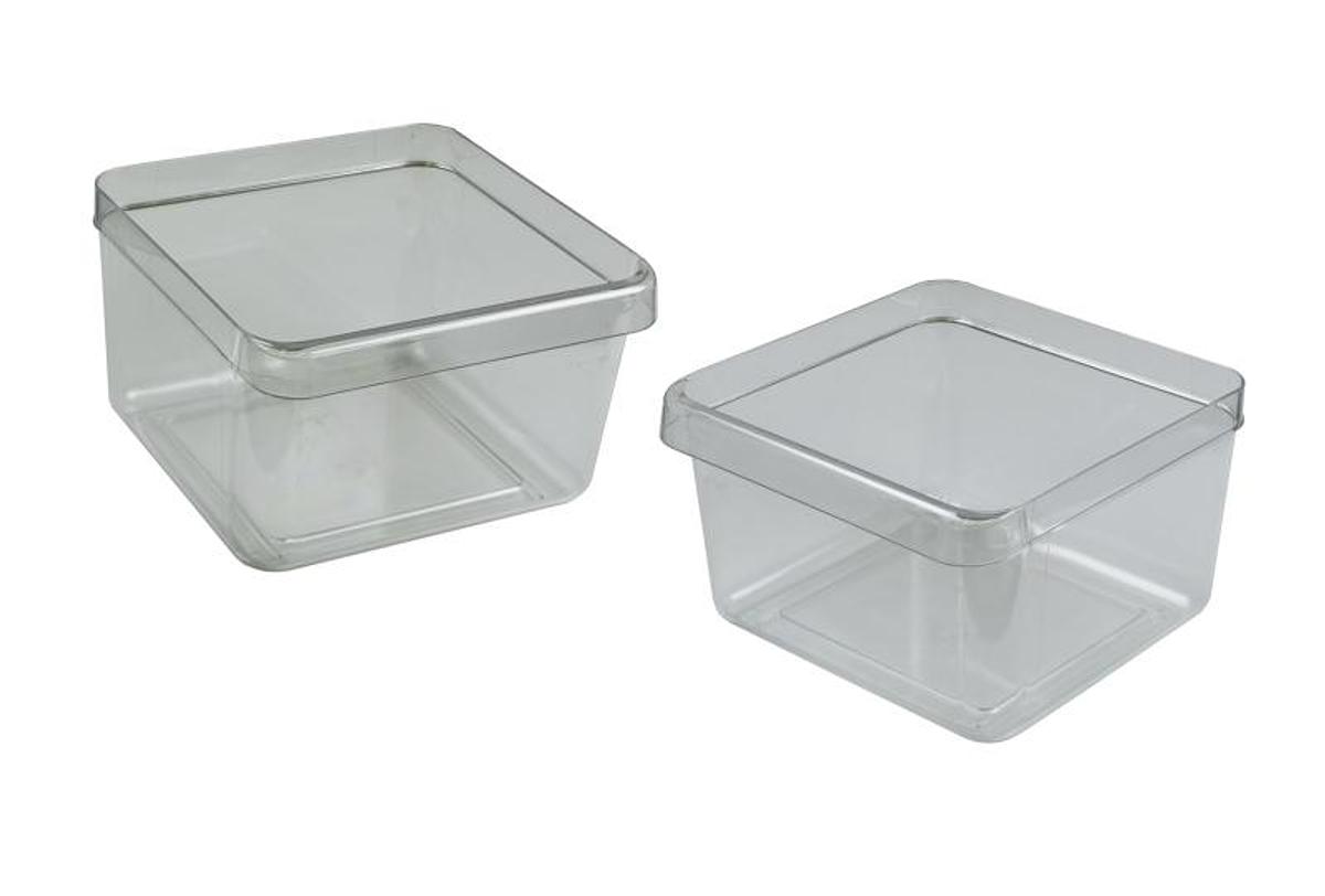 Crisper Bin Clear 6/8