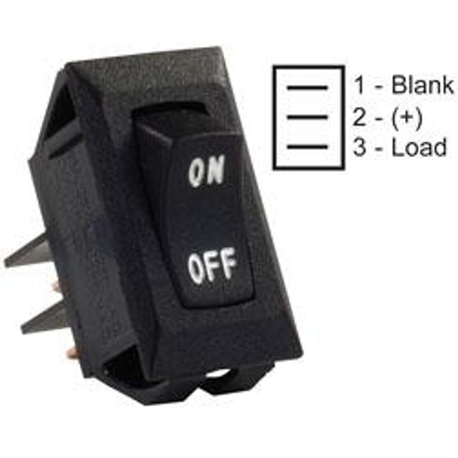 Labeled On/off Switch Black 1/pack
