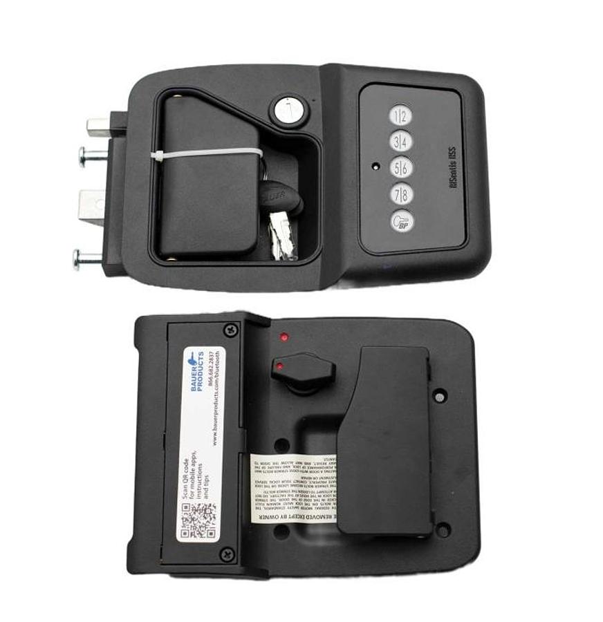 Bauer Bluetooth Electric Lock, Black