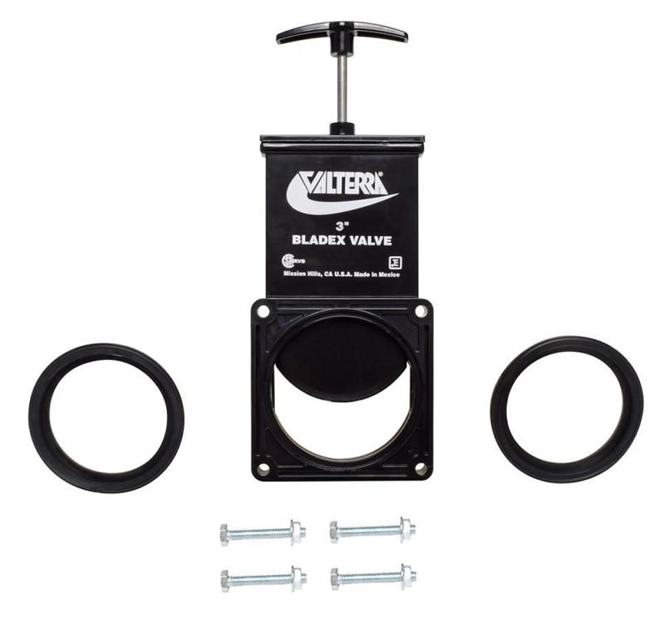 Waste Valve - 3" Valve W/ Plastic Handle