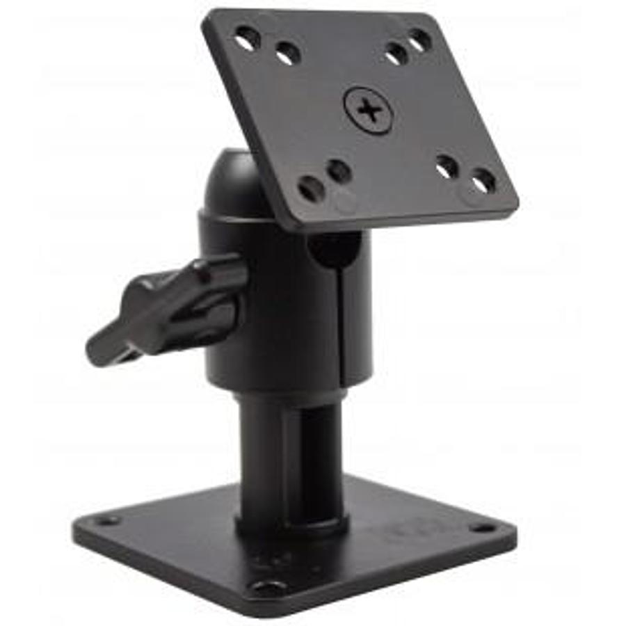 Universal Monitor Pedestal Mount 4" - Black