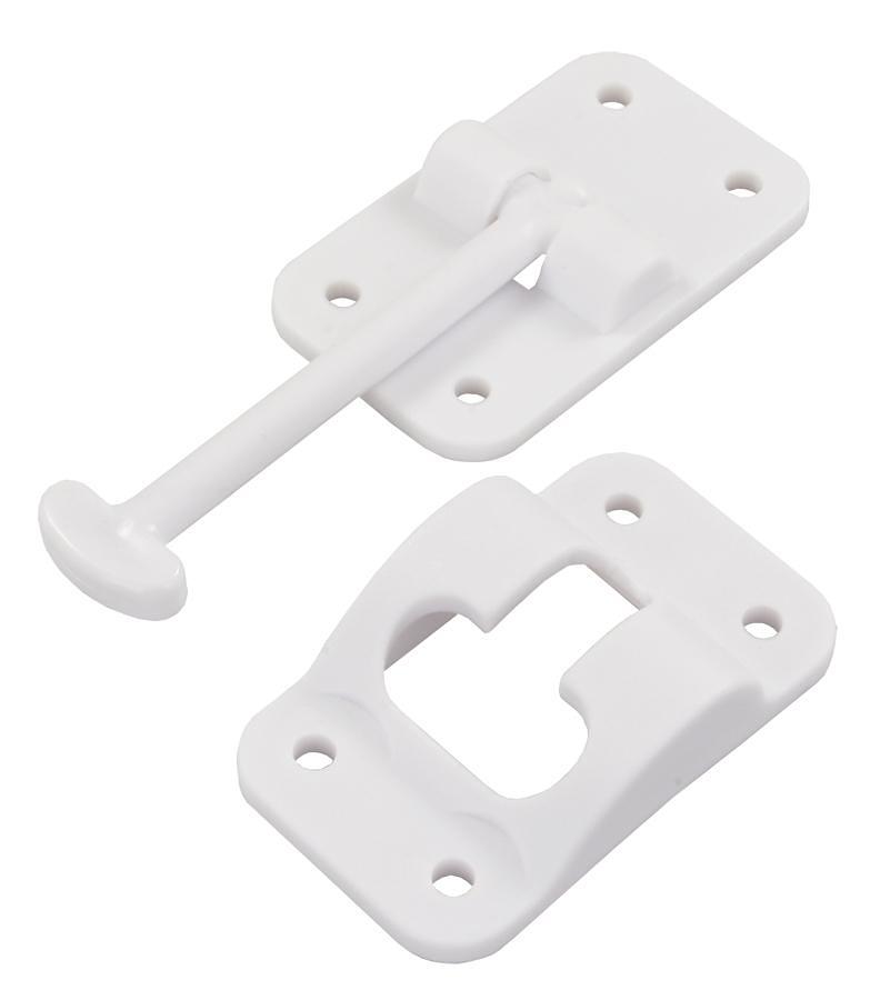 T Style Door Holder - 3-1/2" Polar White