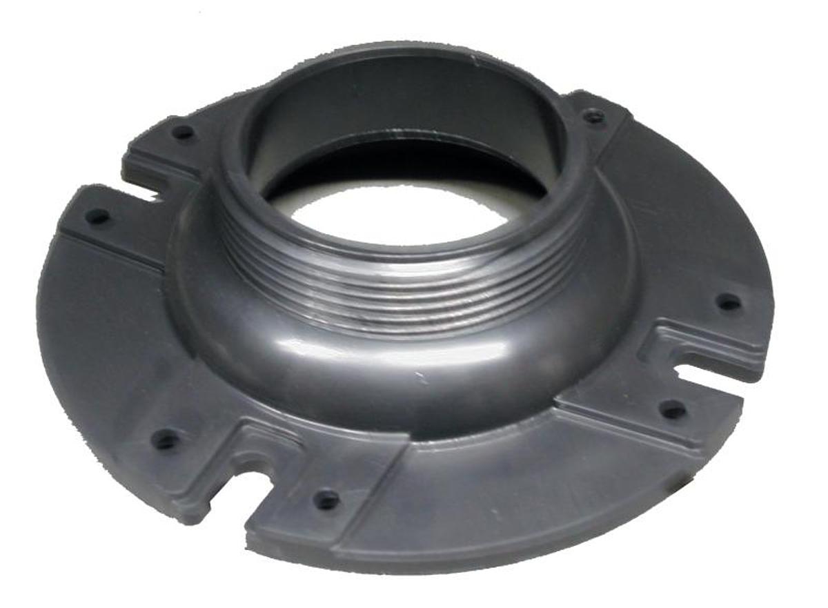 Threaded Closet Flanges - Abs - 4" X 3" (1-3/4" Overall Depth) Mpt 3/4"