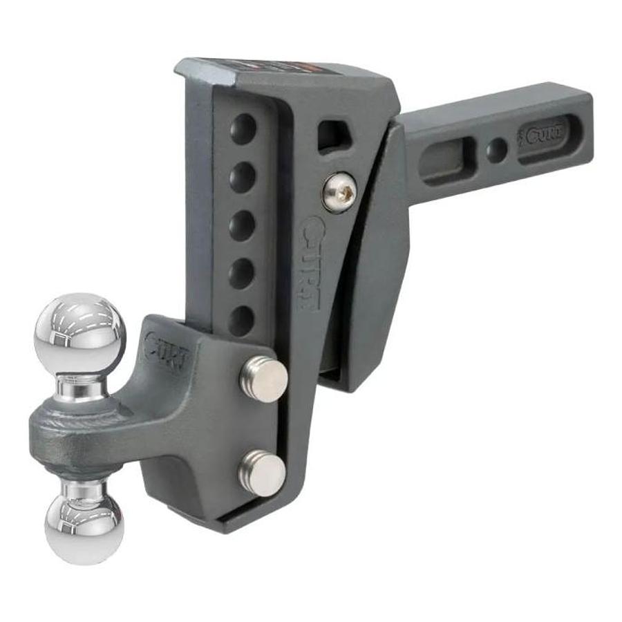 Rebellion Xd Adjustable Cushion Hitch (2" Shank, 2", 2-5/16" Balls, 15k)