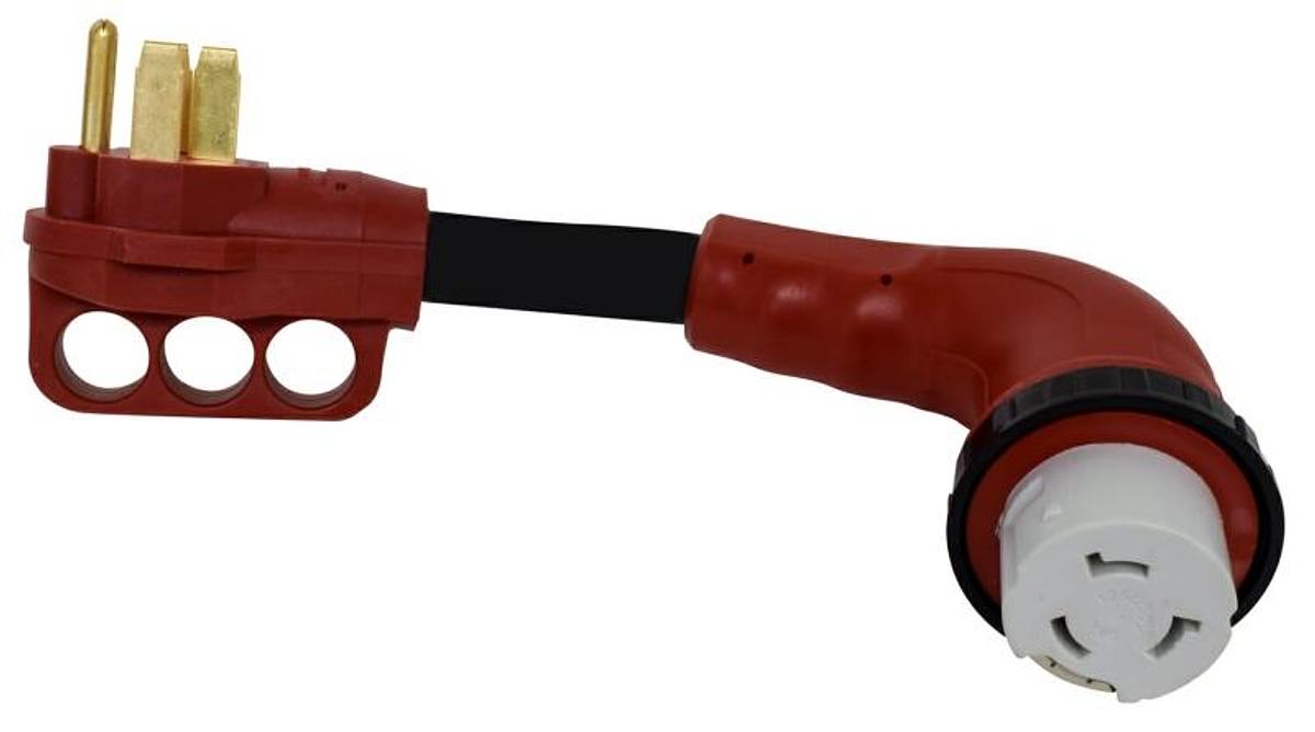 90 Degree Led Detachable 50 Amp Male To 50 Amp Female