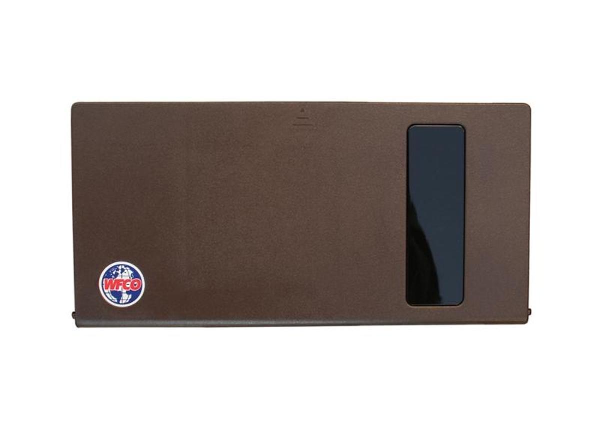 Plastic Flip Down Door - Brown