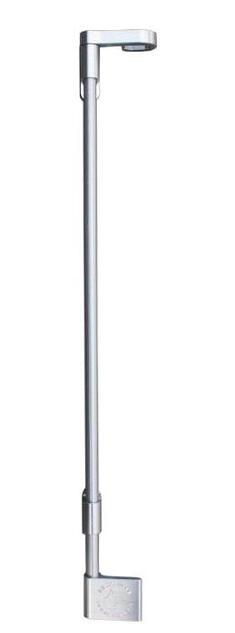 Down Here Door Handle - Silver