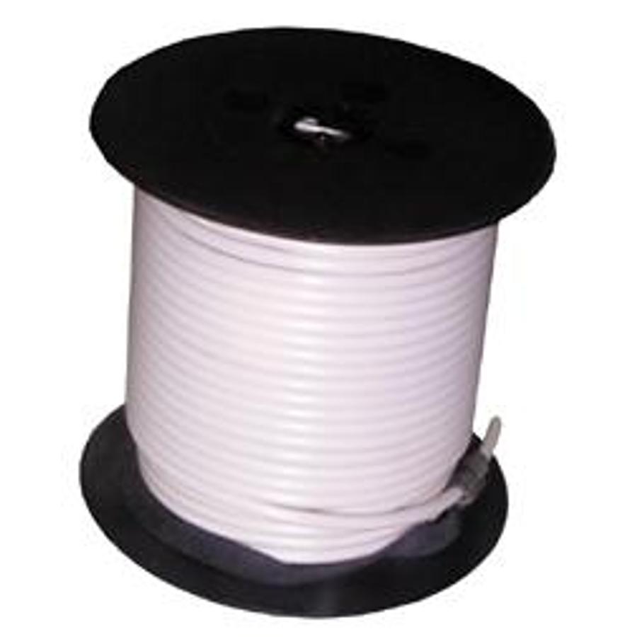 Primary Copper Wire - White - 16 Gauge 100' Spools