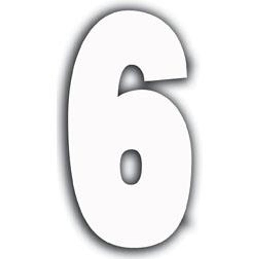 White Number - 6