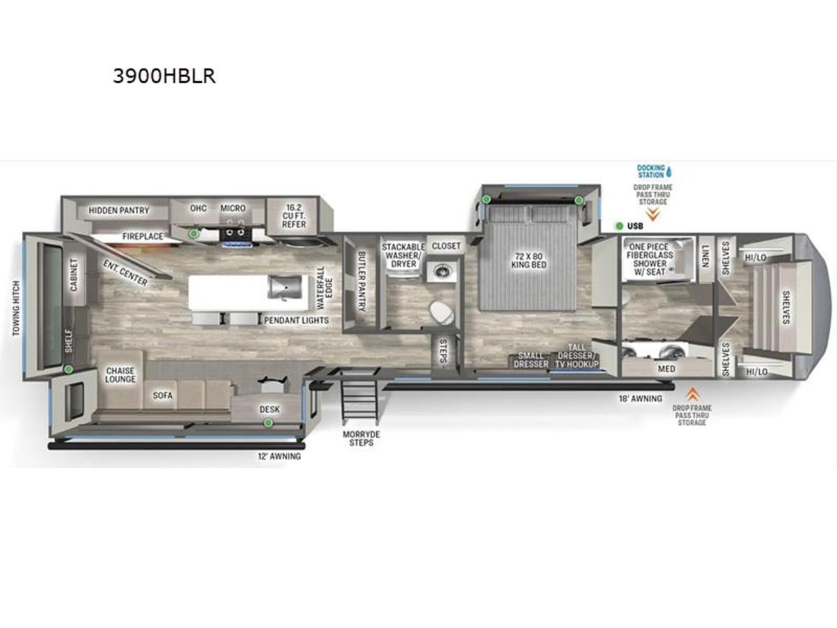 New 2026 Forest River RV Sierra 3900HBLR