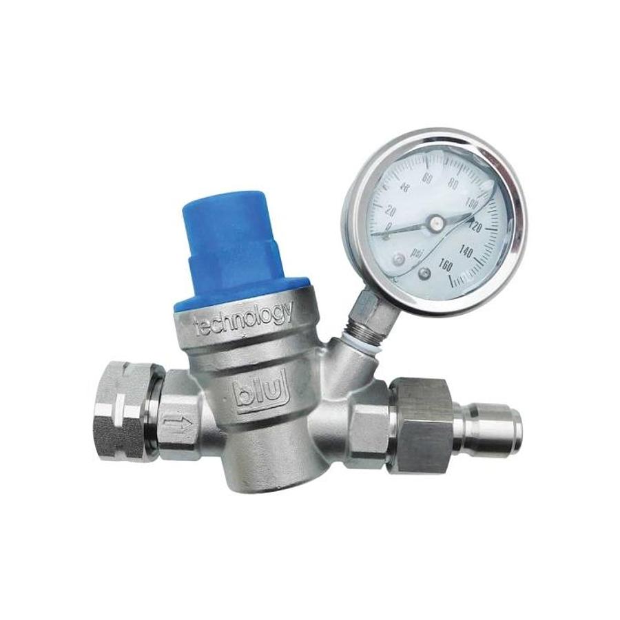 Blu Tech Water Pressure Regulator With Quick Connect