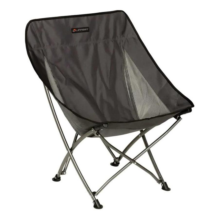 Scoop Quad Chair - Dark Grey