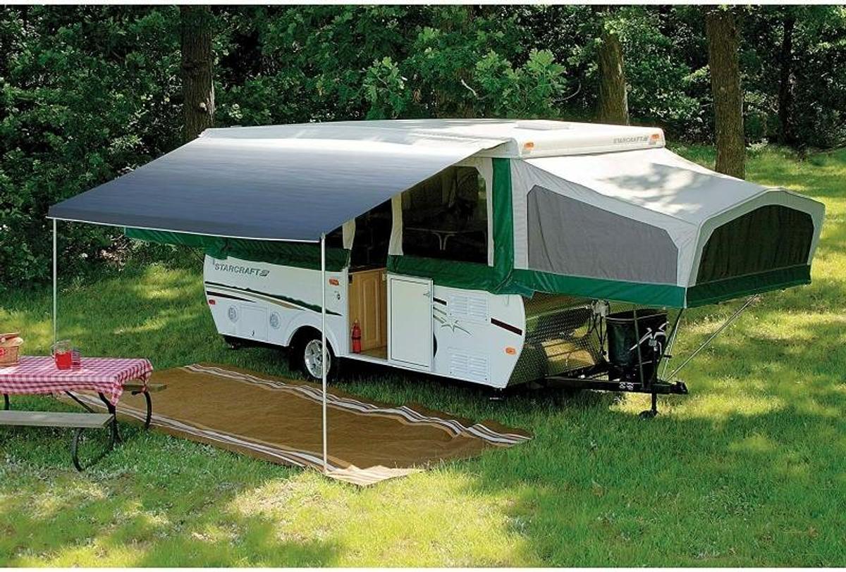 Trim Line Awning With Bag 13' - Azure