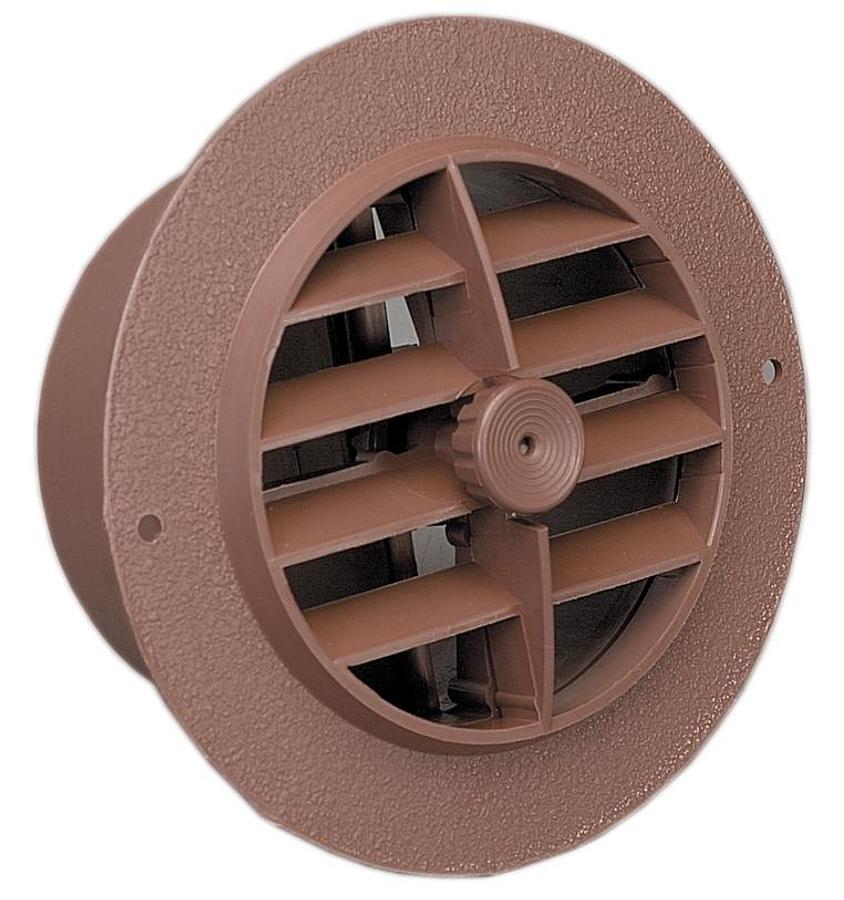 Rotaire Register Dampered - Walnut