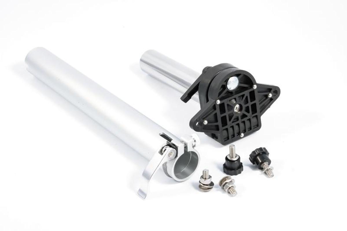 Grill Mount Rod Holder Adjustable