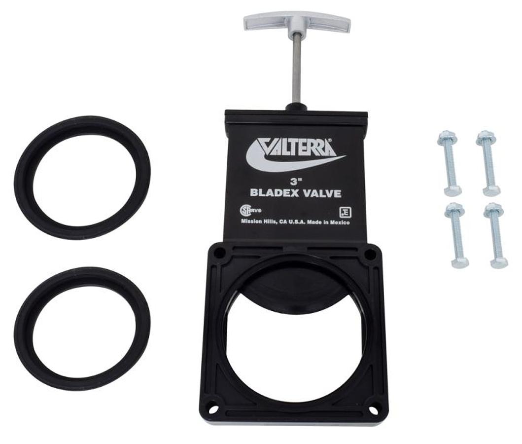 Waste Valve - 3" Valve W/ Metal Handle