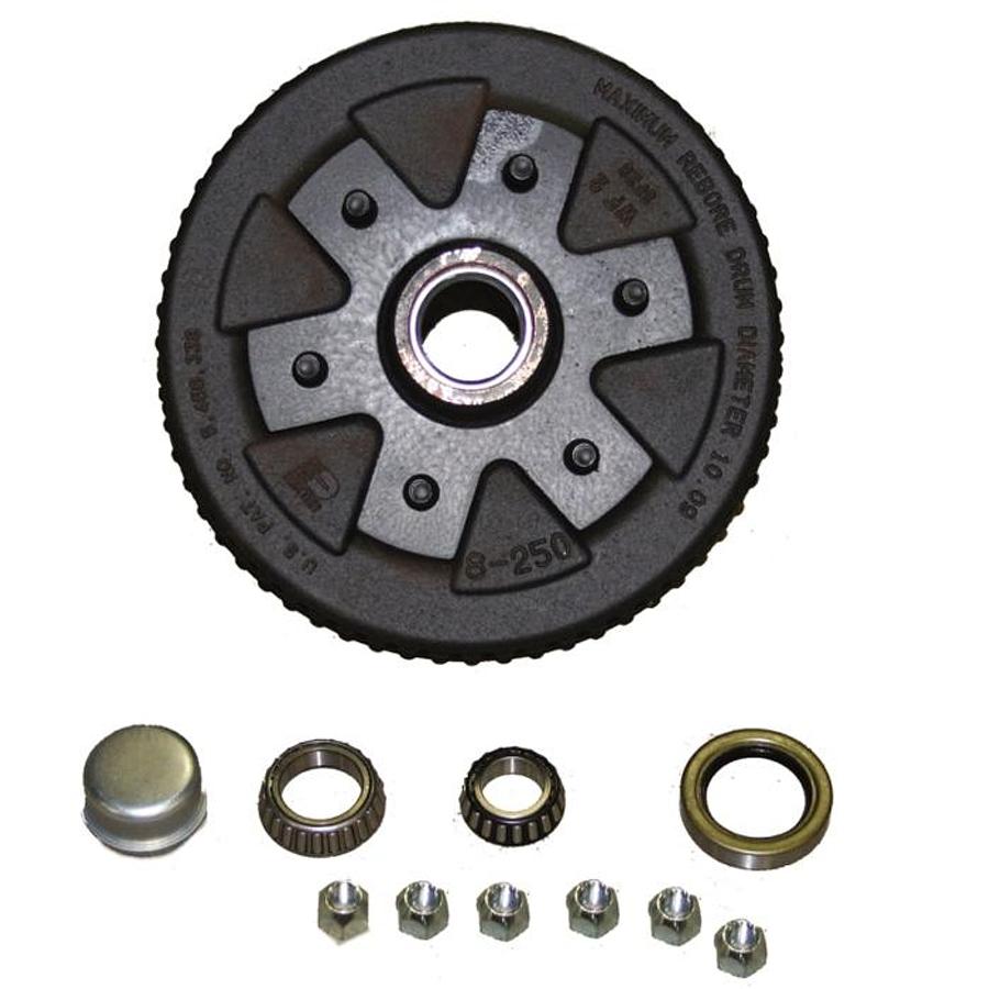 Hub And Drum - For 10 Inch X 2-1/4 Inch Electric Brakes