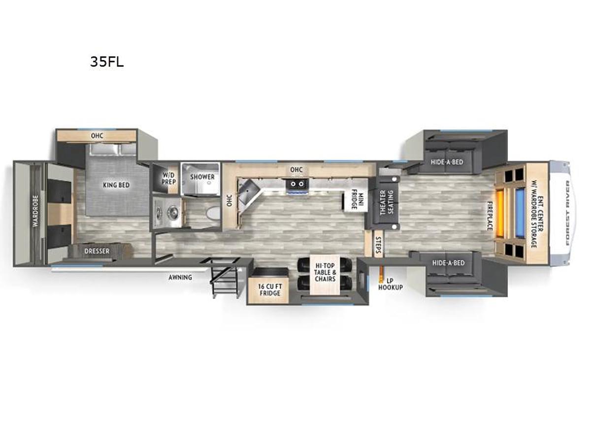 New 2026 Forest River RV Wildcat 35FL