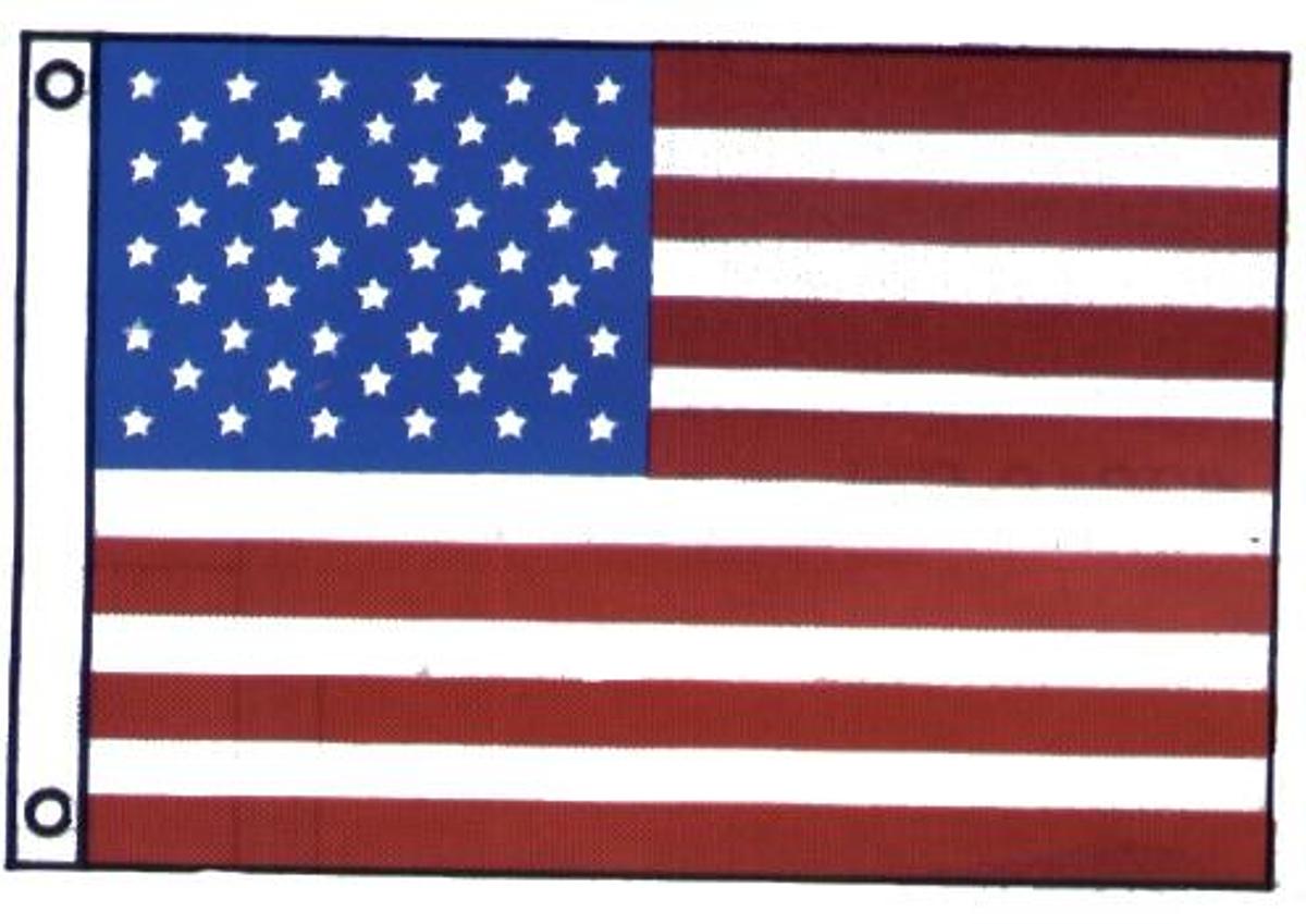 50 Star Flag - 12" X 18"