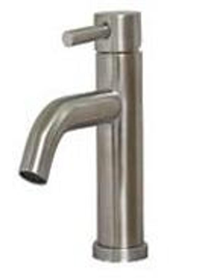 Rv Bathroom Metal Vessel Faucet - Brushed Nickel
