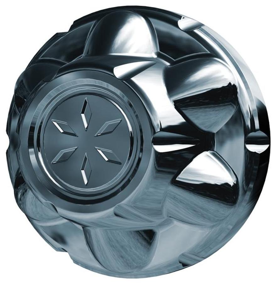Hub Cap Chrome 6 Lug Abs