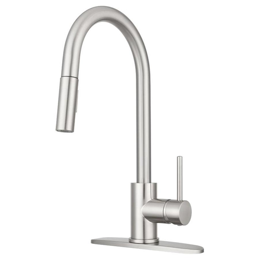 Touch Sensor Pull-down Rv Kitchen Faucet - Brushed Satin Nickel