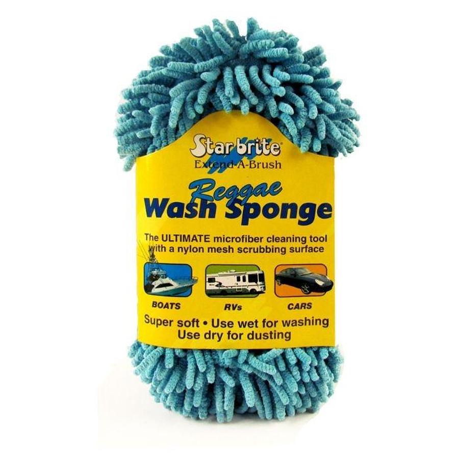 Starbrite Microfiber Reggae Sponge, Blue
