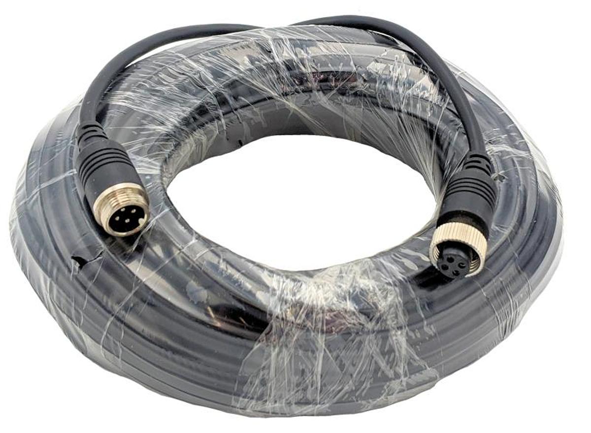Camera Cable 4 Pin Male To 4 Pin Female 32' With Waterproof Pin