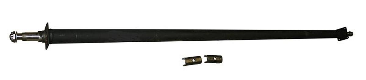 3,500 Lb. Axle - 2-3/8 Inch Round Steel Axle, Overall Length - 98"