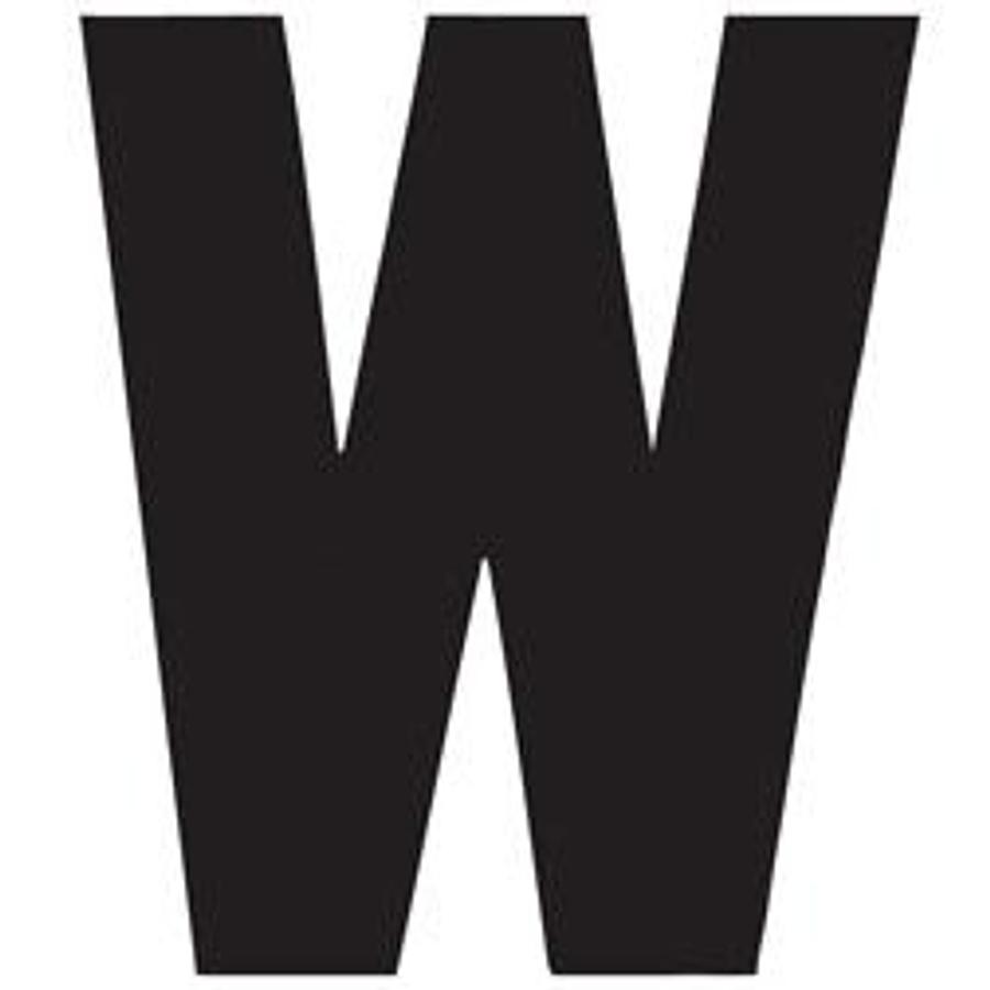Black Letter - W