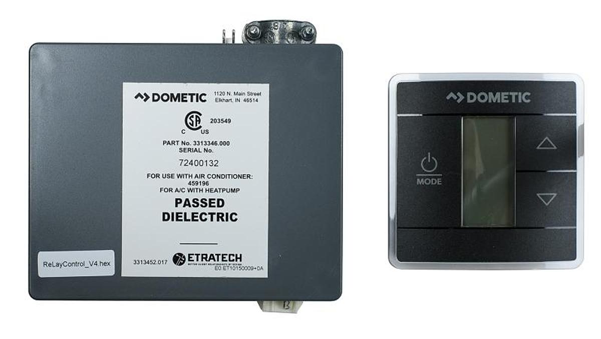 Control Kit Thermostat Ct Single Zone Cool/ Furnance/heat Pump Black