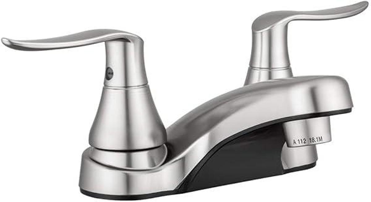 Elegant Rv Lavatory Faucet - Brushed Satin Nickel