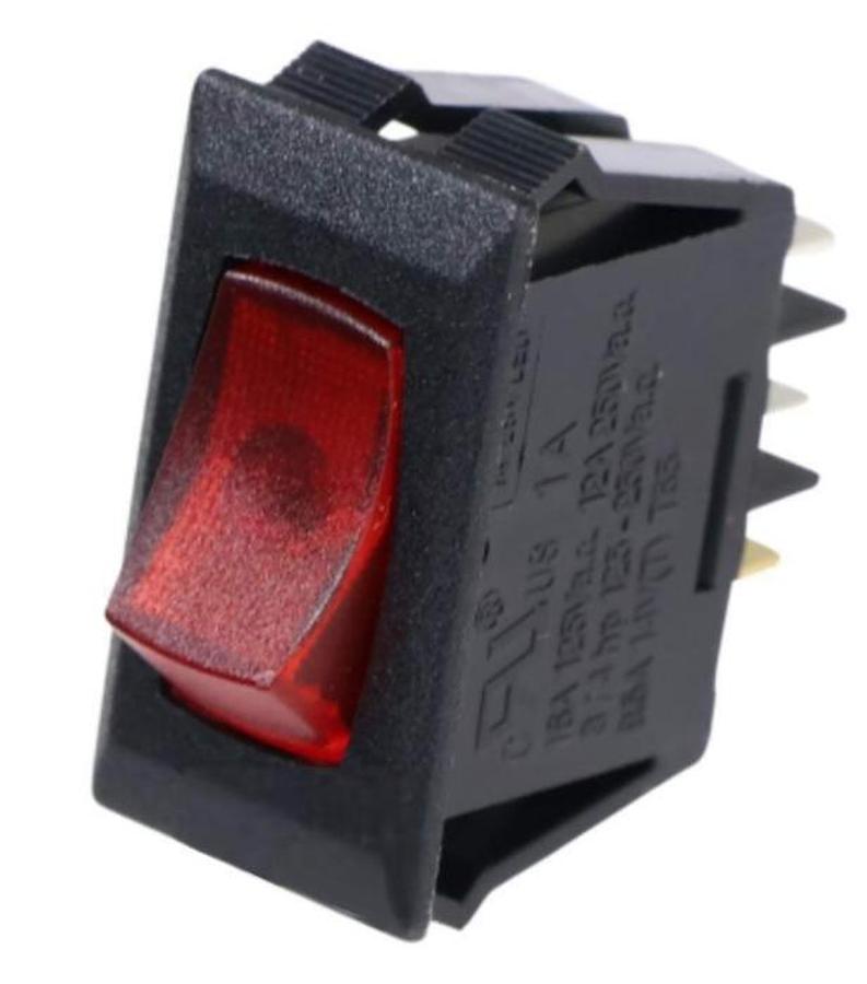 Nautilus Rocker Switch - Black