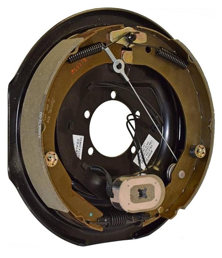 Electric Brake Assembly Lh, Forward Self-adjusting 12 X 2, 5-bolt