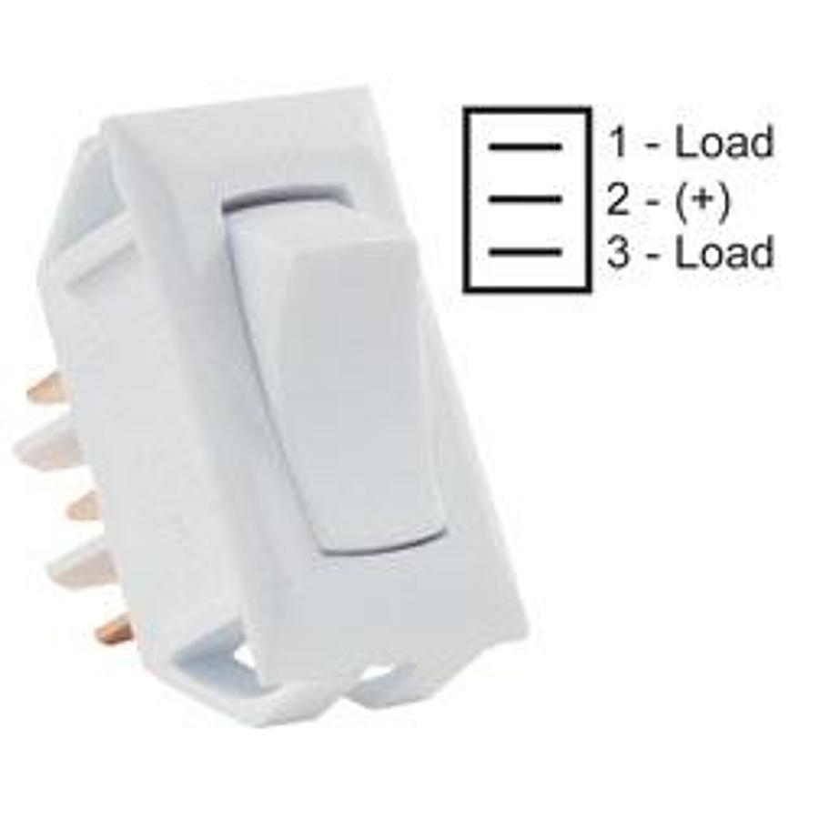 Switch On/on Standard White 12v 1/pkg