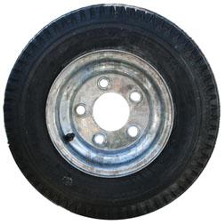 Tire And Wheel Eco Trail Bias Ply 5.70 X 8 Lrc; Galvanized Solid 5 Hole