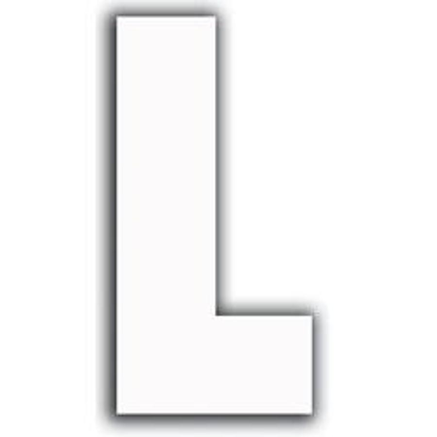 White Letter - L