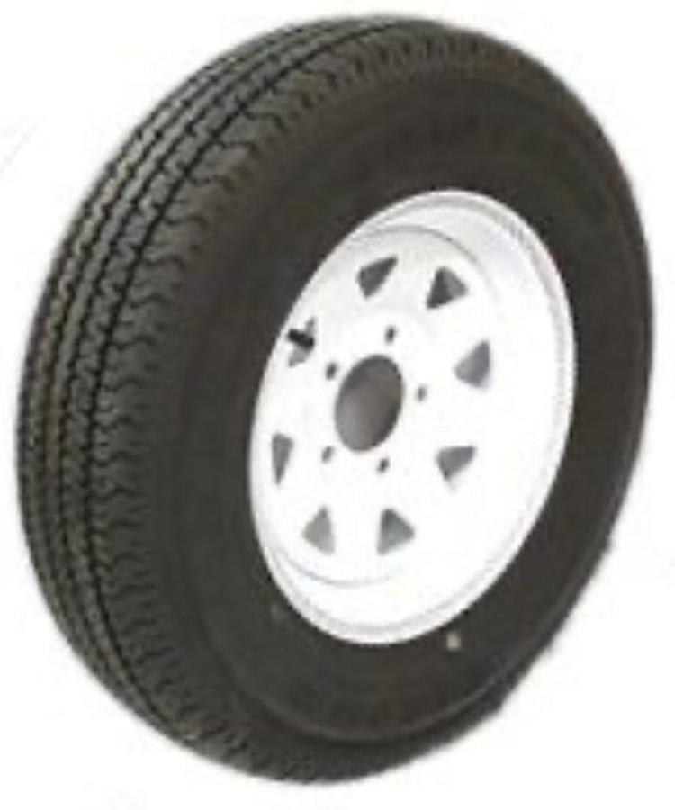 Tire & Wheel St175/80r13 Lrc 5h Spoke Wheel White