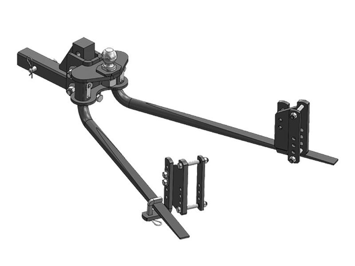 Blue Ox 2-point Weight Distributing Hitch - 8k Underslung