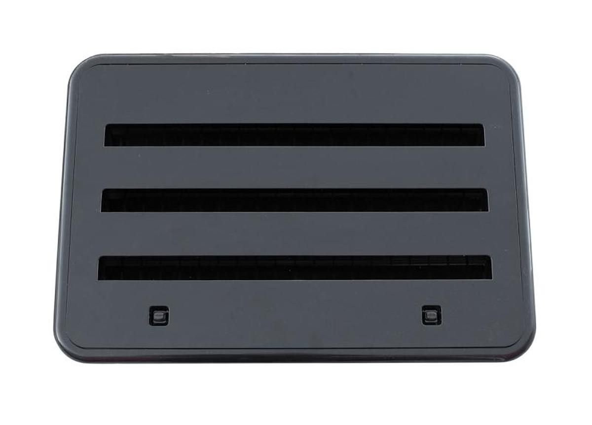 Side Door Vent - Black Polypropylene Assembly