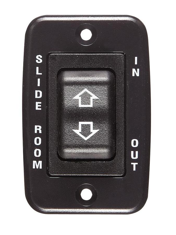 Black Contoured Switch - Slide Out