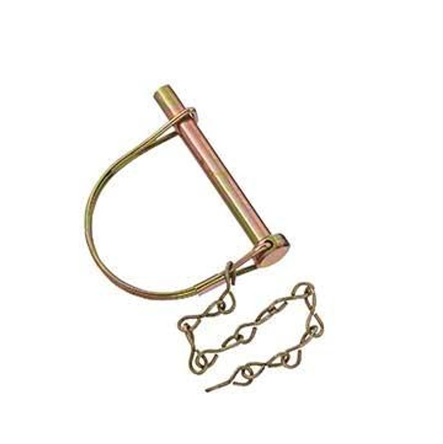 Coupler Lock Pin W/ Chain - 5/6" X 2-1/2"