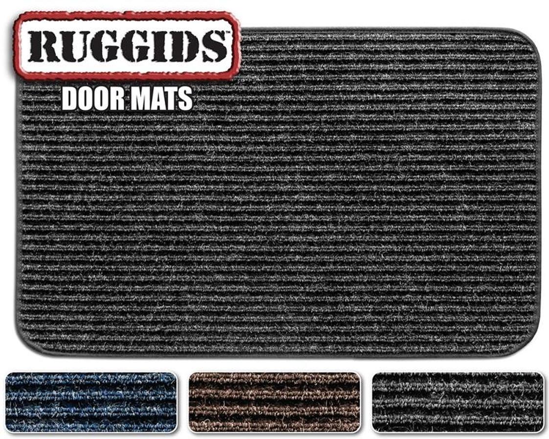 Ruggids Door Mat 19" X 30" - Black Granite
