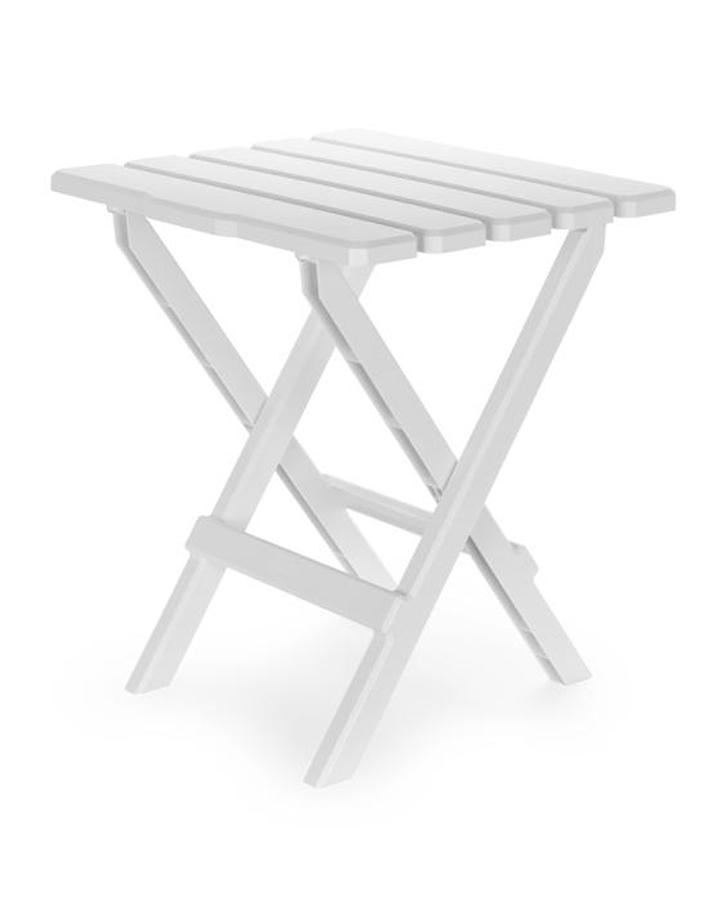 Large Adirondack Style Folding Table - White
