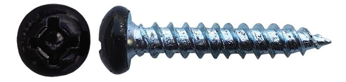 8 X 3/4 Pan Quad Fast Thread Painted 2000 Black