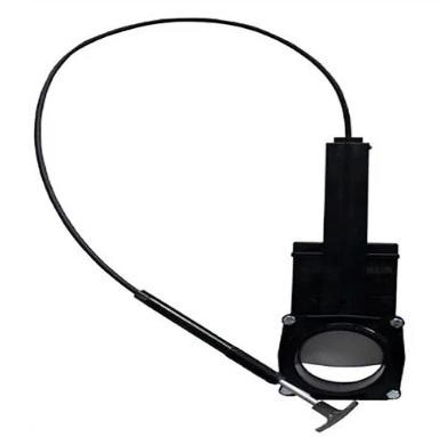 Bristol 3" Termination Valve W/96" Cable Pull Handle